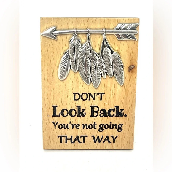 (4 for $32) GANZ Choose FOUR BNWT Wooden Inspirational Desk Signs/ and Magnet! - Picture 8 of 10